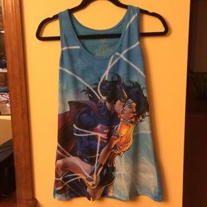 DC Comics Originals Superman/Wonder Woman Tank Top